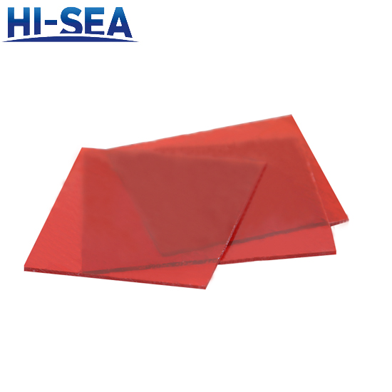 Red PC Solid Sheet